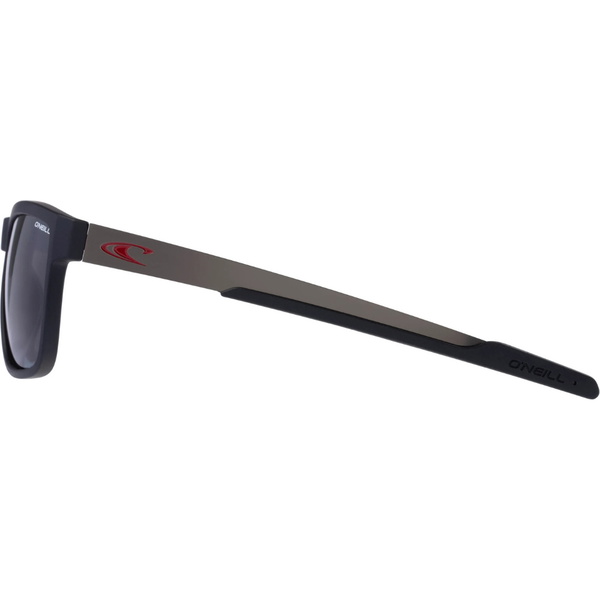 2026 O'Neill Mens Sunglasses 9006 ONS-9006-2.0-104P - Matte Black / Gun / Solid Smoke